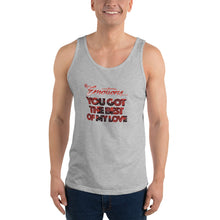 Load image into Gallery viewer, Best of My Love Unisex Tank Top