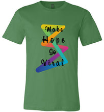 Load image into Gallery viewer, Make Hope Go Viral Posh-Fit Unisex Tee
