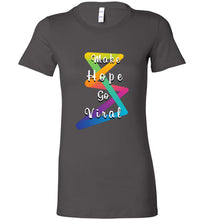 Load image into Gallery viewer, Make Hope Go Viral Ladies Tee
