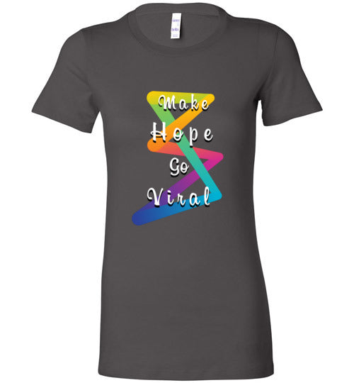 Make Hope Go Viral Ladies Tee