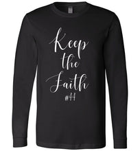 Load image into Gallery viewer, Keep the Faith #44 Long Sleeve Tee
