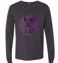 Load image into Gallery viewer, Keep the Faith Long Sleeve Moon Tee
