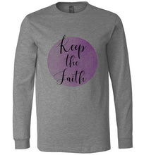 Load image into Gallery viewer, Keep the Faith Long Sleeve Moon Tee
