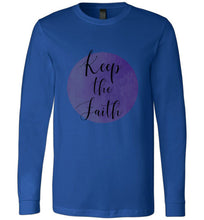 Load image into Gallery viewer, Keep the Faith Long Sleeve Moon Tee
