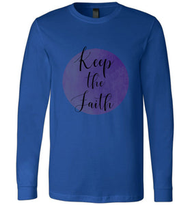 Keep the Faith Long Sleeve Moon Tee