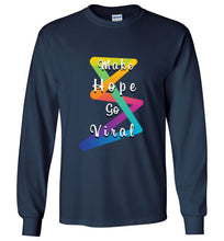 Load image into Gallery viewer, Make Hope Go Viral Long Sleeve Tee
