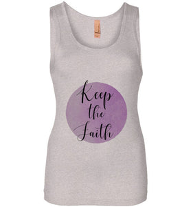 Keep The Faith Women's Tank - Moon