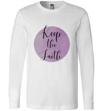 Load image into Gallery viewer, Keep the Faith Long Sleeve Moon Tee
