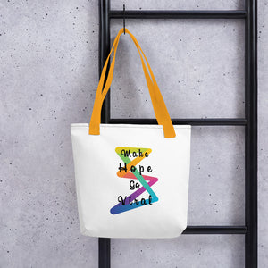 Make Hope Go Viral Tote Bag