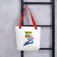 Load image into Gallery viewer, Make Hope Go Viral Tote Bag
