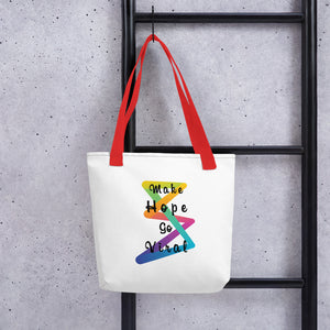 Make Hope Go Viral Tote Bag