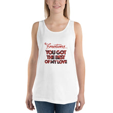 Load image into Gallery viewer, Best of My Love Unisex Tank Top
